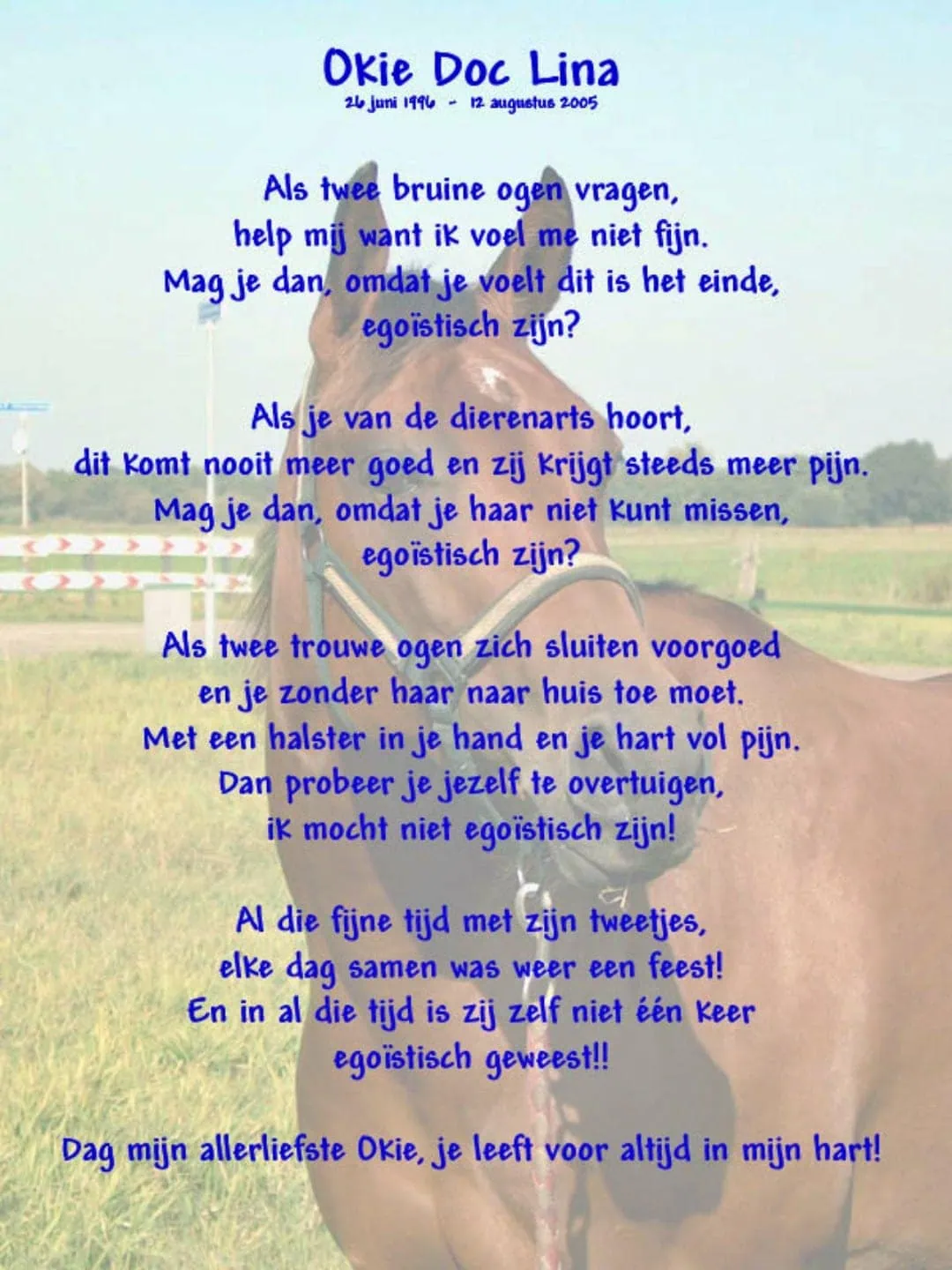 Okie afscheid